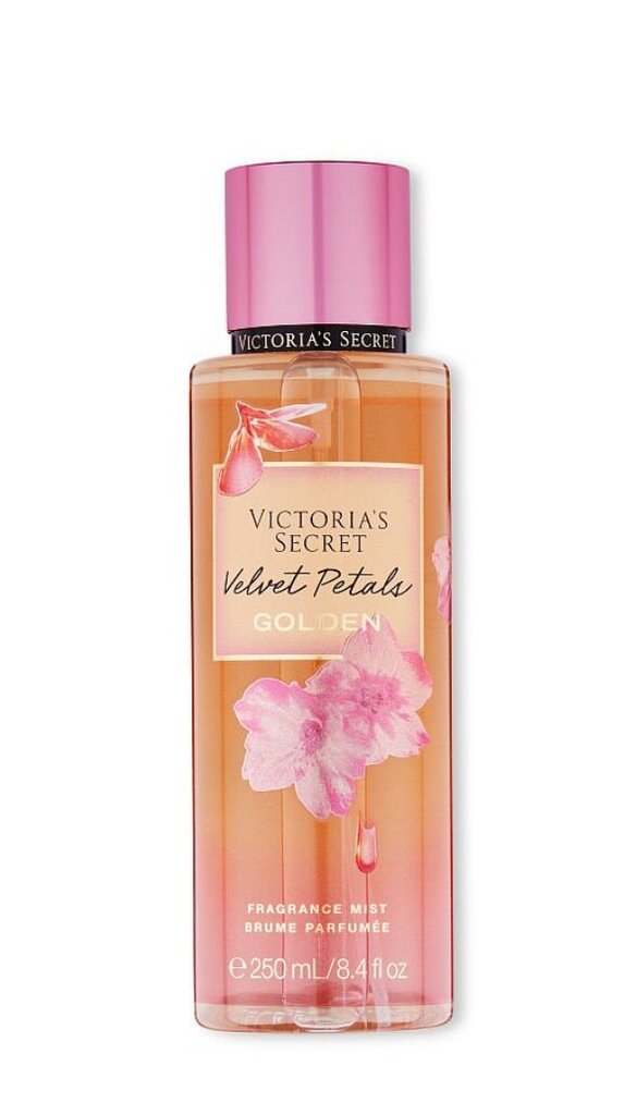 Victoria's Secret Velvet Petals Golden ķermeņa migla, 250 ml cena un informācija | Parfimēta sieviešu kosmētika | 220.lv