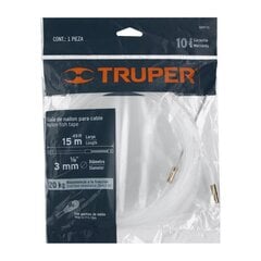 Перетягивающий тросс для кабеля, 15м Truper цена и информация | Механические инструменты | 220.lv
