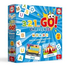 Игра Educa 3,2,1...GO! Challenge Words. цена и информация | Развивающие игрушки | 220.lv