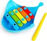 Muzikāla vannas rotaļlieta Ksilofons Dingray Munchkin, zils cena un informācija | Rotaļlietas zīdaiņiem | 220.lv