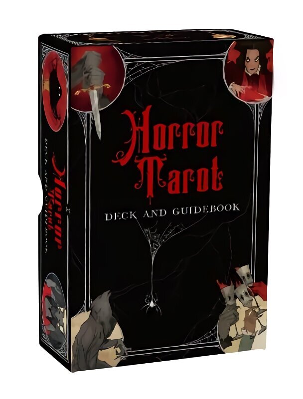 Horror Tarot Deck and Guidebook cena un informācija | Pašpalīdzības grāmatas | 220.lv