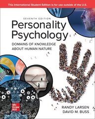 ISE Personality Psychology: Domains of Knowledge About Human Nature 7th edition cena un informācija | Sociālo zinātņu grāmatas | 220.lv