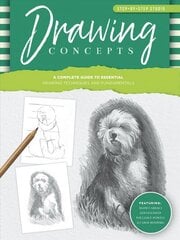 Step-by-Step Studio: Drawing Concepts: A complete guide to essential drawing techniques and fundamentals New Edition with new cover & price, Volume 3 цена и информация | Книги об искусстве | 220.lv