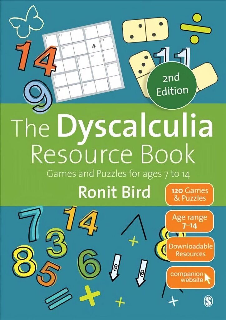 Dyscalculia Resource Book: Games and Puzzles for ages 7 to 14 2nd Revised edition цена и информация | Sociālo zinātņu grāmatas | 220.lv