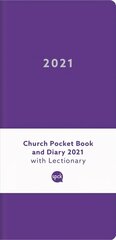 Church Pocket Book and Diary 2021 Purple cena un informācija | Garīgā literatūra | 220.lv