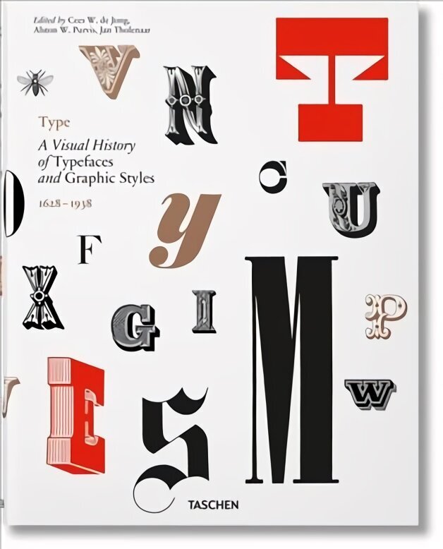 Type. A Visual History of Typefaces & Graphic Styles: A Visual History of Typefaces & Graphic Styles Multilingual edition cena un informācija | Mākslas grāmatas | 220.lv