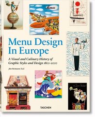 Menu Design in Europe Multilingual edition cena un informācija | Mākslas grāmatas | 220.lv