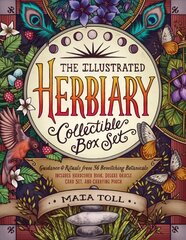 Illustrated Herbiary: Collectible Box Set: Guidance and Rituals from 36 Bewitching Botanicals; Includes Hardcover Book, Deluxe Oracle Card Set, and Carrying Pouch cena un informācija | Pašpalīdzības grāmatas | 220.lv