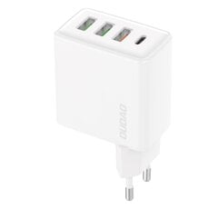 Dudao A5H, f3x USB / 1x USB Type C 20 W, PD, QC 3.0 белый цена и информация | Зарядные устройства для телефонов | 220.lv