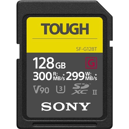 Sony Tough UHS-II 128 GB, SDXC, Flash memory class 10 цена и информация | Atmiņas kartes mobilajiem telefoniem | 220.lv