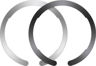 ESR HaloLock Ring, Black / Silver cena un informācija | Mobilo telefonu aksesuāri | 220.lv