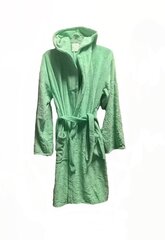 Peldmētelis īss/bambusa/zaļš/ cena un informācija | Sieviešu halāti | 220.lv