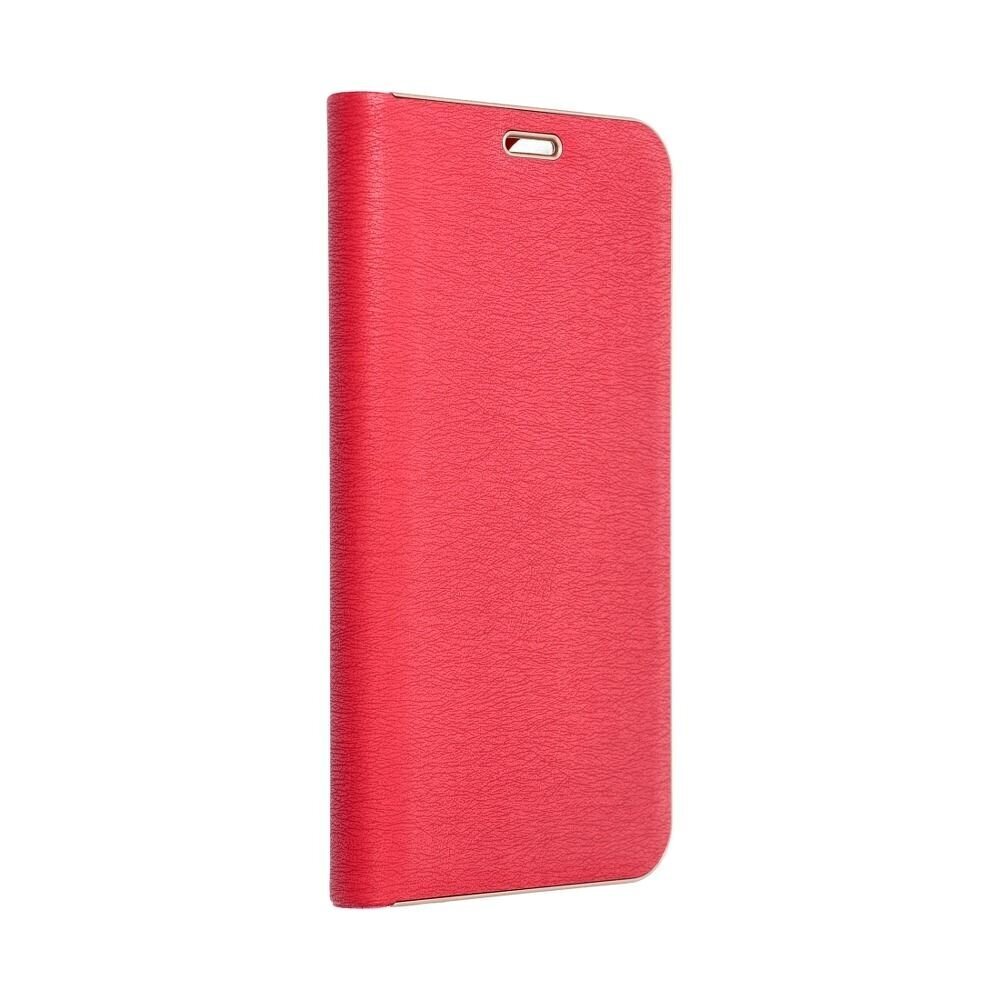 Samsung Galaxy A23 5G maciņš Luna Book Gold, sarkans cena un informācija | Telefonu vāciņi, maciņi | 220.lv