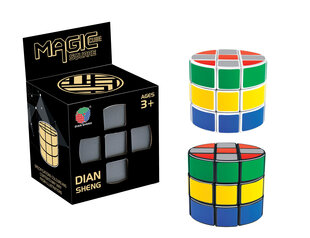 Rubika kuba puzle 6,5 x 6,5 * 5,5 cilindri cena un informācija | Galda spēles | 220.lv