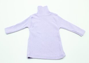 Džemperis ar augstu kaklu, krāsa gaiši violeta cena un informācija | Jakas, džemperi, žaketes, vestes meitenēm | 220.lv