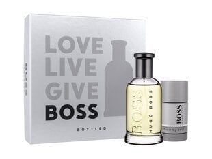 Набор Hugo Boss Bottled для мужчин: Туалетная вода EDT, 200 мл + Дезодорант, 75 мл цена и информация | Женские духи | 220.lv