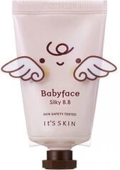 Zīdains BB sejas krēms taukainai un jauktai ādai It's Skin Babyface Silky BB Cream SPF30, 30 ml cena un informācija | Sejas krēmi | 220.lv