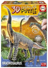 3D puzle Educa Brachiosaurus, 101 detaļas cena un informācija | Puzles, 3D puzles | 220.lv