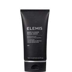 Dziļi attīrošs sejas tīrīšanas līdzeklis vīriešiem Elemis Deep Cleanse Facial Wash, 150 ml cena un informācija | Sejas ādas kopšana | 220.lv