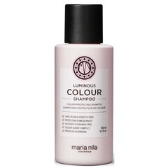 Šampūns krāsotiem matiem Maria Nila Luminous Colour Shampoo, 100 ml cena un informācija | Šampūni | 220.lv
