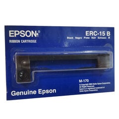 Epson ERC-15 ERC15 lentes kasetne Melns cena un informācija | Piederumi printerim | 220.lv