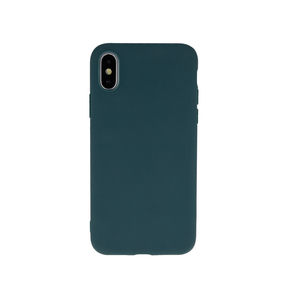 OEM Matt TPU iPhone 7 / 8 / SE 2est green cena un informācija | Telefonu vāciņi, maciņi | 220.lv