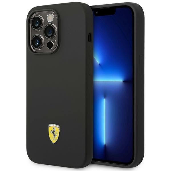 Ferrari FESSIHMP14XBK iPhone 14 Pro Max 6.7 " Metal Logo Magsafe cena un informācija | Telefonu vāciņi, maciņi | 220.lv