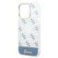 Guess GUHCP14LHG4MHB iPhone 14 Pro 6.1 " blue / blue hard4G Pattern Script цена и информация | Telefonu vāciņi, maciņi | 220.lv