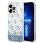 Guess GUHCP14LHG4MHB iPhone 14 Pro 6.1 " blue / blue hard4G Pattern Script цена и информация | Telefonu vāciņi, maciņi | 220.lv