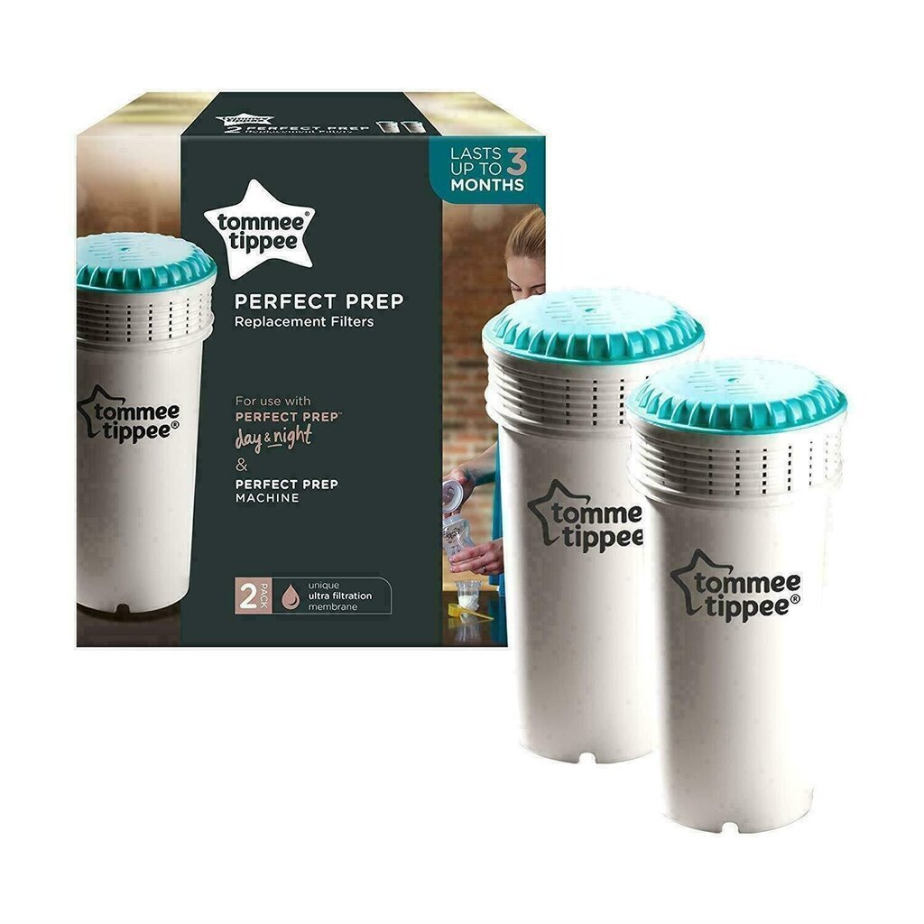 Tommee Tippee filtri Perfect Prep Day&Night, 2 gab., 423722 цена и информация | Bērnu pārtikas pagatavošanas ierīces | 220.lv