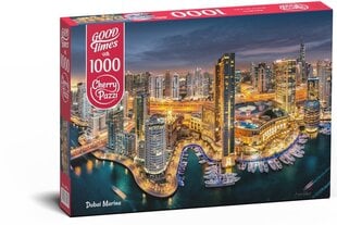 CherryPazzi puzle Dubai Marina, 1000 det. cena un informācija | Puzles, 3D puzles | 220.lv