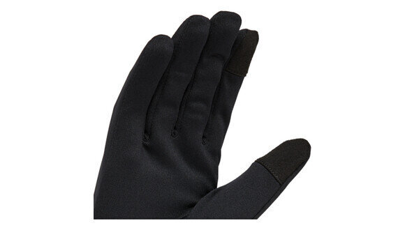 Skriešanas cimdi vīriešiem Asics Thermal Gloves, melni cena un informācija | Vīriešu cepures, šalles, cimdi | 220.lv