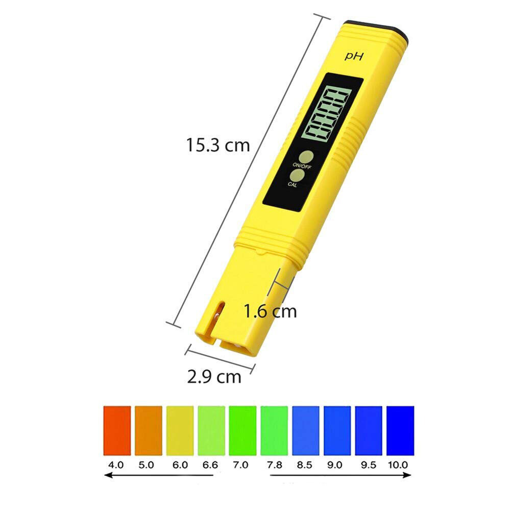 Ūdens PH līmeņa testeris - elektroniskais PH mērītājs cena un informācija | Mitruma, temperatūras, pH, ORP mērītāji | 220.lv