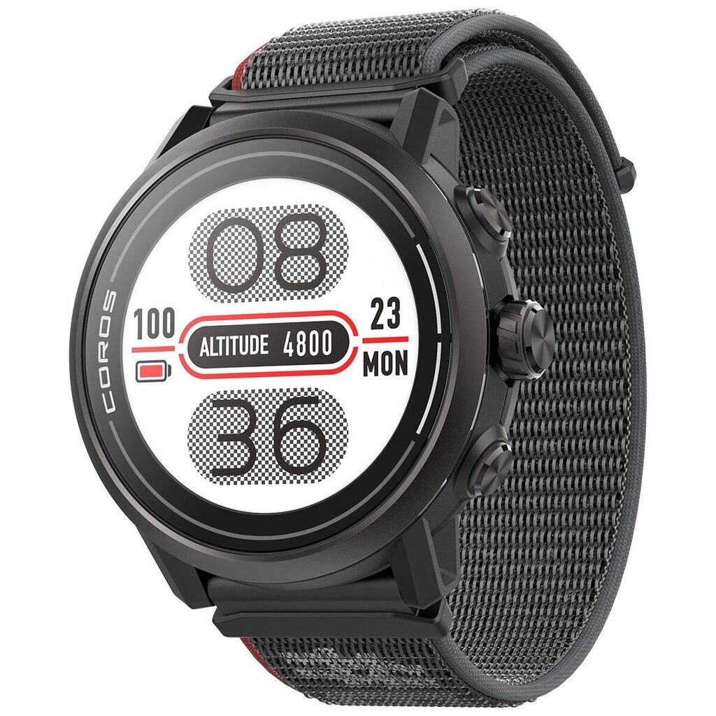 Coros Apex 2 Black cena un informācija | Viedpulksteņi (smartwatch) | 220.lv