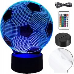 Ночник для детей - настольная лампа футбольный мяч цена и информация | Детские светильники | 220.lv