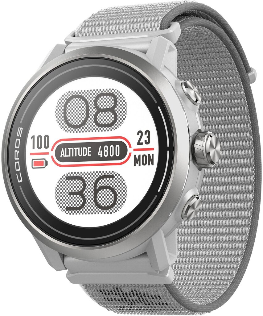 Coros Apex 2 GPS Grey cena un informācija | Viedpulksteņi (smartwatch) | 220.lv