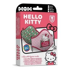 Higiēniska Sejas Maska My Other Me Hello Kitty Rozā Bērnu (2 gab.) (3-5 gadi) cena un informācija | Pirmā palīdzība | 220.lv