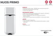 Karstā ūdens sildītājs Ariston 100 l A 1200 W, ar siltumsūkni Nuos Primo 100 EU cena un informācija | Ūdens sildītāji | 220.lv