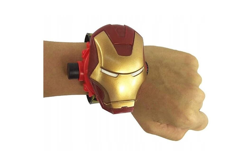 Pulkstenis ar projektoru Avengers Ironman, 24 attēli cena un informācija | Bērnu aksesuāri | 220.lv