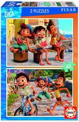 Пазл Educa Luca Disney Pixar, 2x48 деталей цена и информация | Пазлы | 220.lv