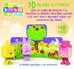 Radoša spēle maziem bērniem Educa 3D The Little Farmer and The Apples cena un informācija | Attīstošās rotaļlietas | 220.lv