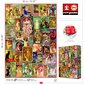 Puzle Educa Art Nouveau Poster Collage, 1000 gabaliņi cena un informācija | Puzles, 3D puzles | 220.lv