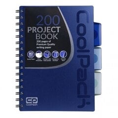 Спиральная записная книжка A5 Coolpack, темно-синяя цена и информация | Тетради и бумажные товары | 220.lv