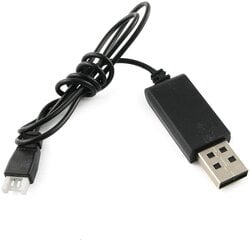 1 gab USB lādēšanas kabelis melns Syma X5C Rc Quadcopter daļas cena un informācija | Smart ierīces un piederumi | 220.lv