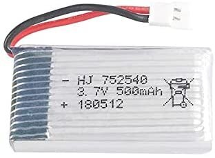 2 gabali 3.7v, 500mAh uzlādējamas Lipo baterijas Rc kvadrikopteru droniem Syma X5 X5C X5SC X5SW, Cheerson CX-30W, Skytech M68, Wltoys F949, JJRC H5C цена и информация | Smart ierīces un piederumi | 220.lv