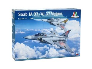 Italeri SAAB JA 37 Jaktviggen цена и информация | Склеиваемые модели | 220.lv