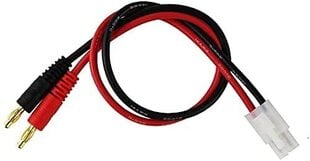 1 Шт. Tamiya Кабель для подзарядки на 4 мм золотом контакте Banana Plug 14AWG 30 CM цена и информация | Smart устройства и аксессуары | 220.lv