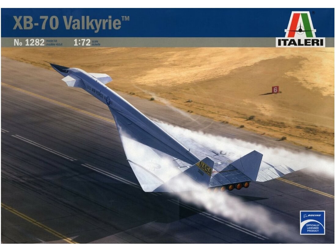 Italeri - XB-70 Valkyrie, 1/72, 1282 cena un informācija | Konstruktori | 220.lv