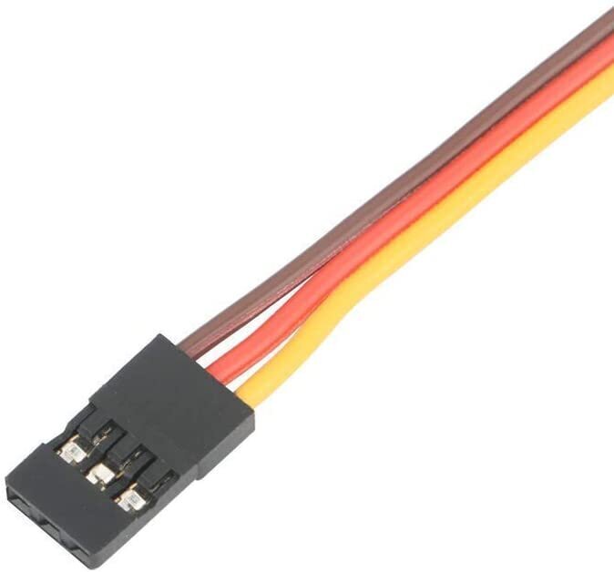 12 gabali JR Servo pagarinājuma kabelis 3 Pin 26AWG Male to Female Futaba JR kabelis tālvadības lidaparātiem 3 gab. x cm 7, 15, 30, 60 cena un informācija | Smart ierīces un piederumi | 220.lv