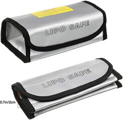 Lipo Bag Огнеупорная сумка для аккумуляторов Идеально подходит для зарядки огнеупорных аккумуляторов Lipo, (Размер 185 x 75 x 60 см) цена и информация | Smart устройства и аксессуары | 220.lv